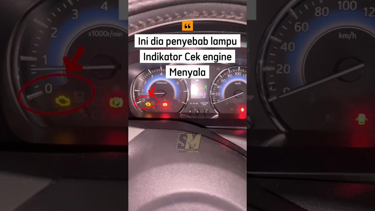 Indikator engine menyala cek ini ‼️ #toyota #automobile #rush #terios #mekanik #otomotif #fypviralシ
