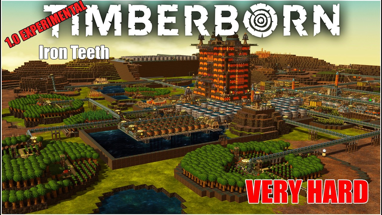 Timberborn 1.0 Experimental — More Water For Growing City | EP28