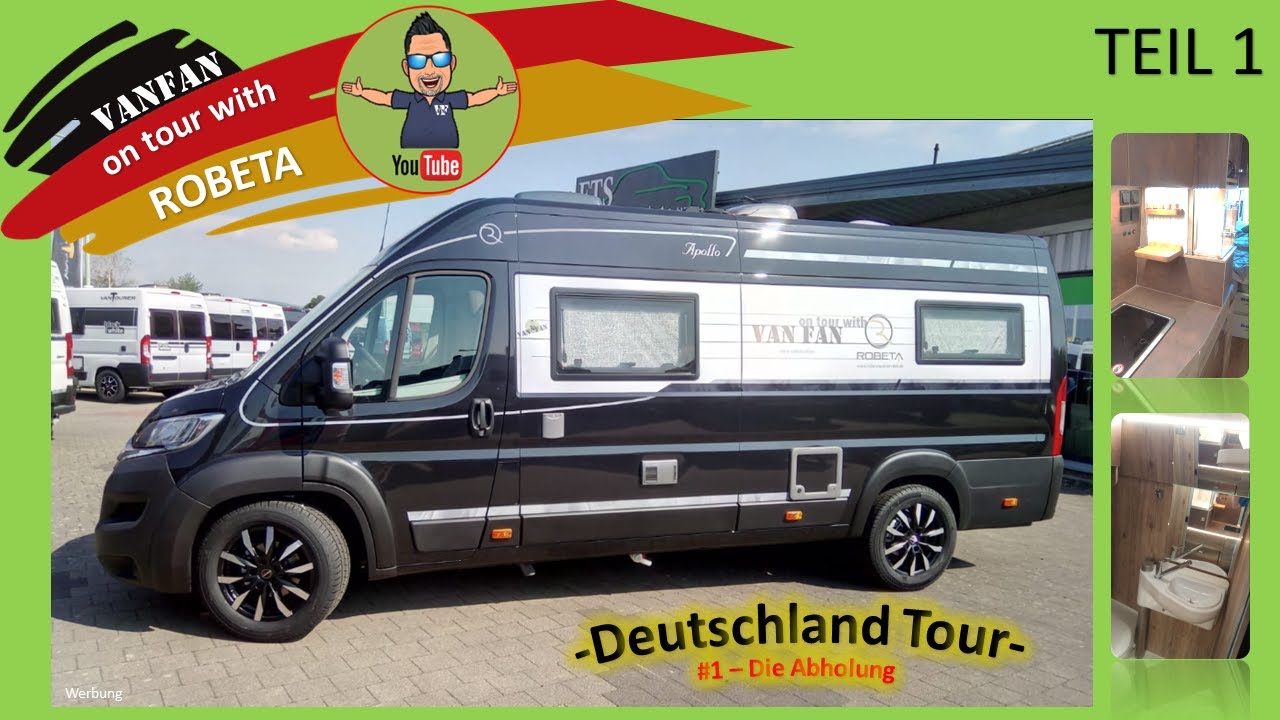 #1 On Tour with Robeta | Kastenwagen | Die Abholung | Deutschland Tour | Mein zweites Zuhause