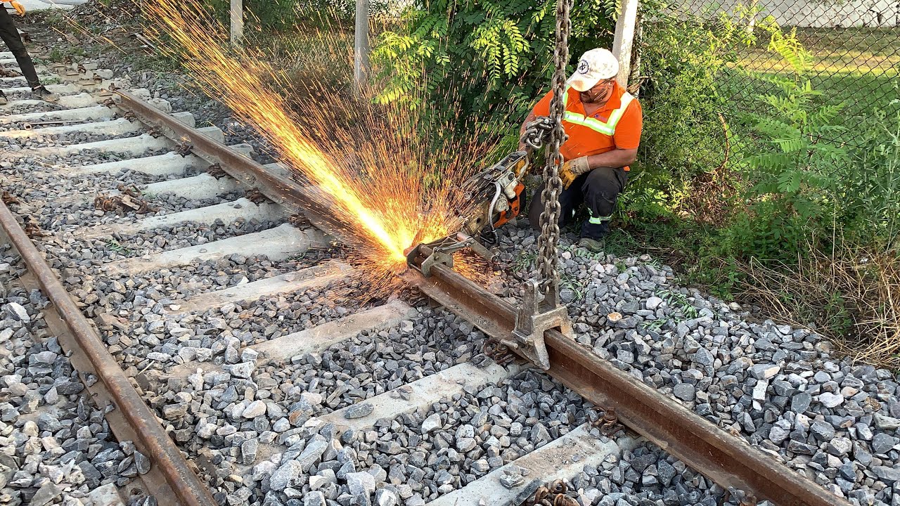 TREN RAYLARI NASIL DÖŞENİYOR ?