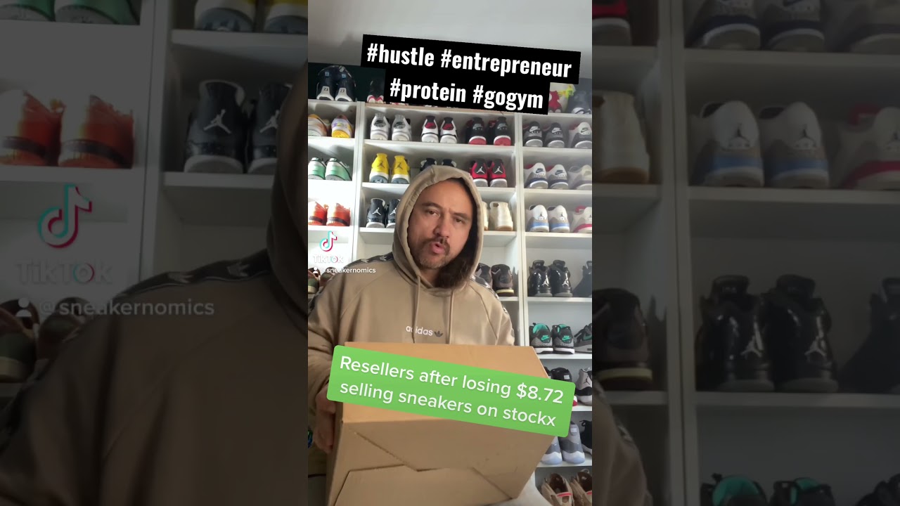 Resellers losing money on sneakers #sneakerhead #sneakers #comedy #funny