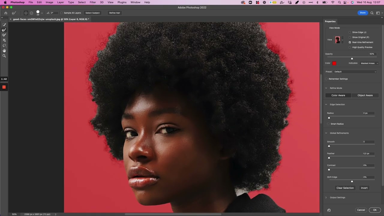 Come SCONTORNARE i capelli in modo FACILE e VELOCE in Photoshop CC