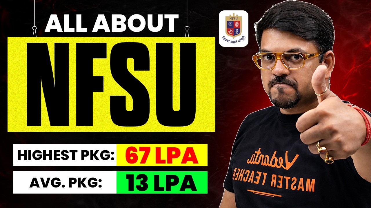 All About National Forensic Sciences University 2026 | Admission Process | Fees | Placements