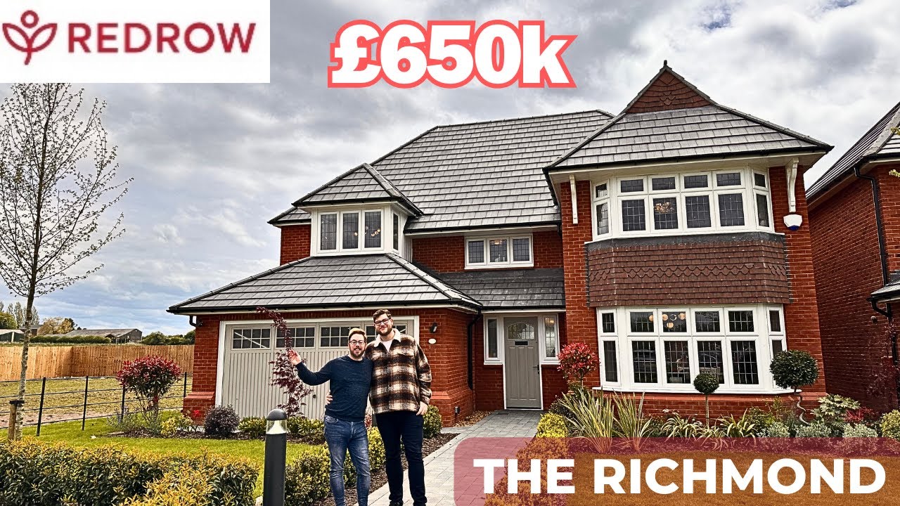 INSIDE REDROW £650k 'THE RICHMOND' FULL Show Home Tour! Ledsham Garden Village - New Build UK