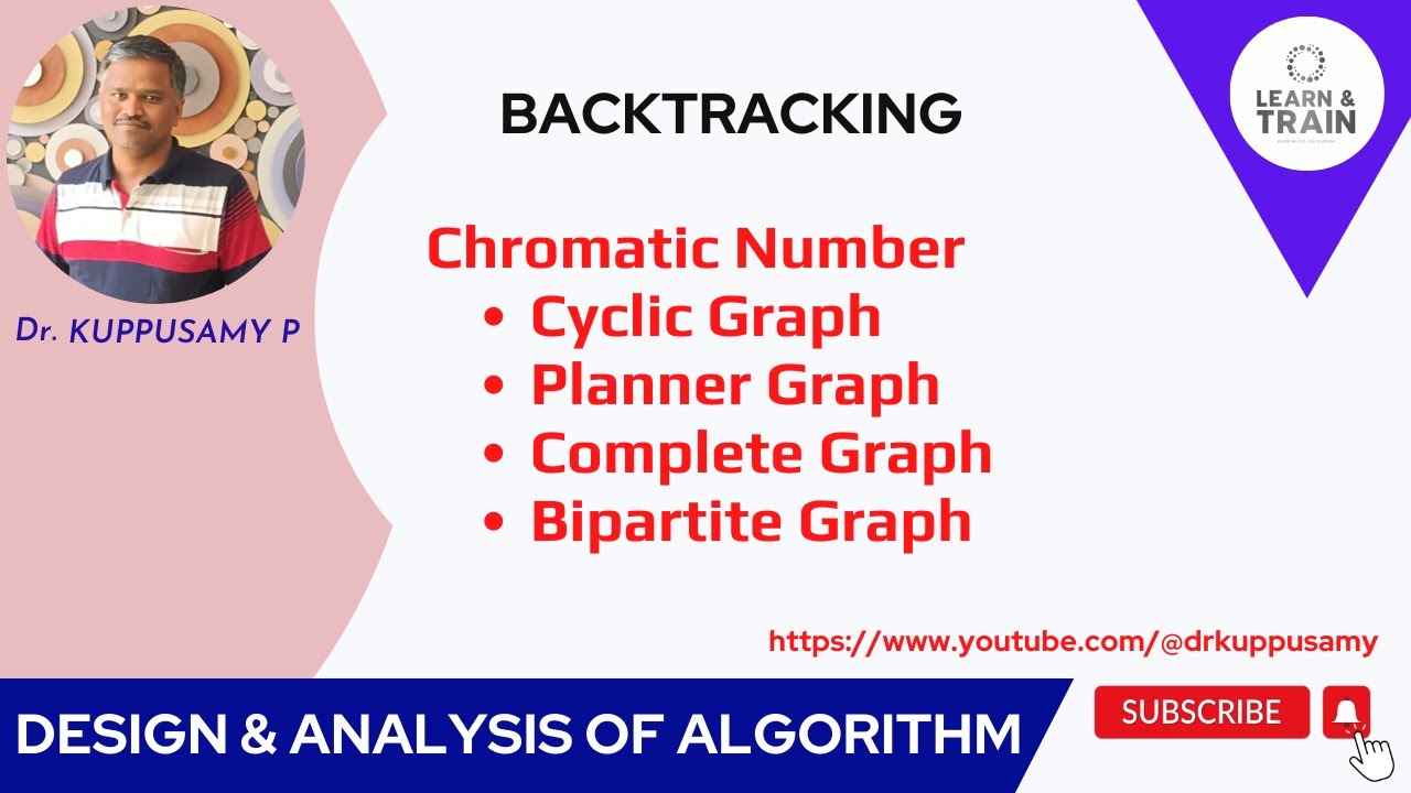 61 Backtracking - Chromatic Number Calculation in Graph