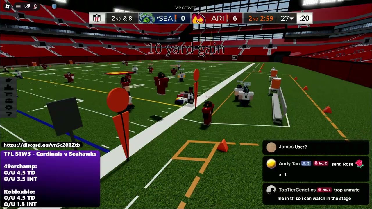 TFL S1W3 - Cardinals v Seahawks