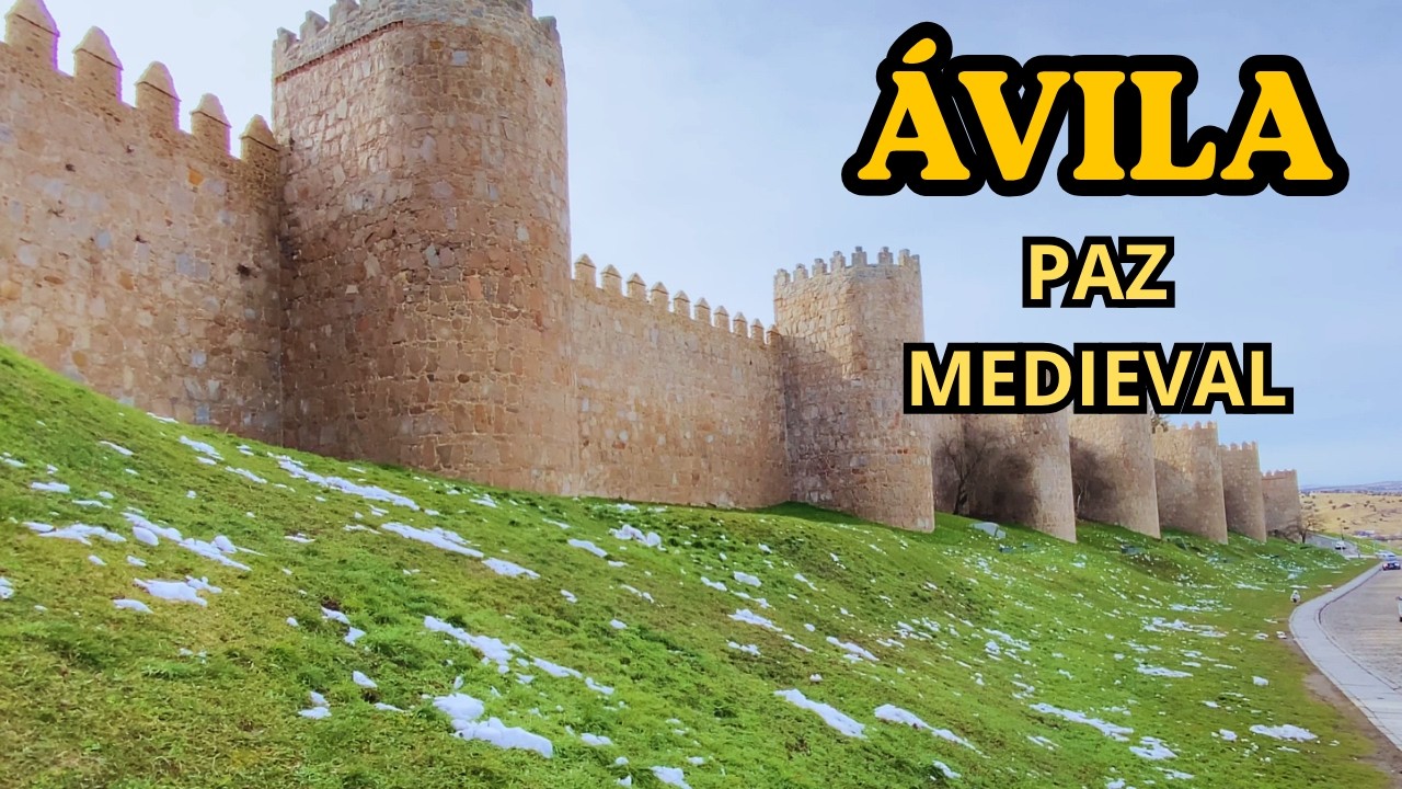 ÁVILA: Paseo relajante por Murrallas Medievales🏰
