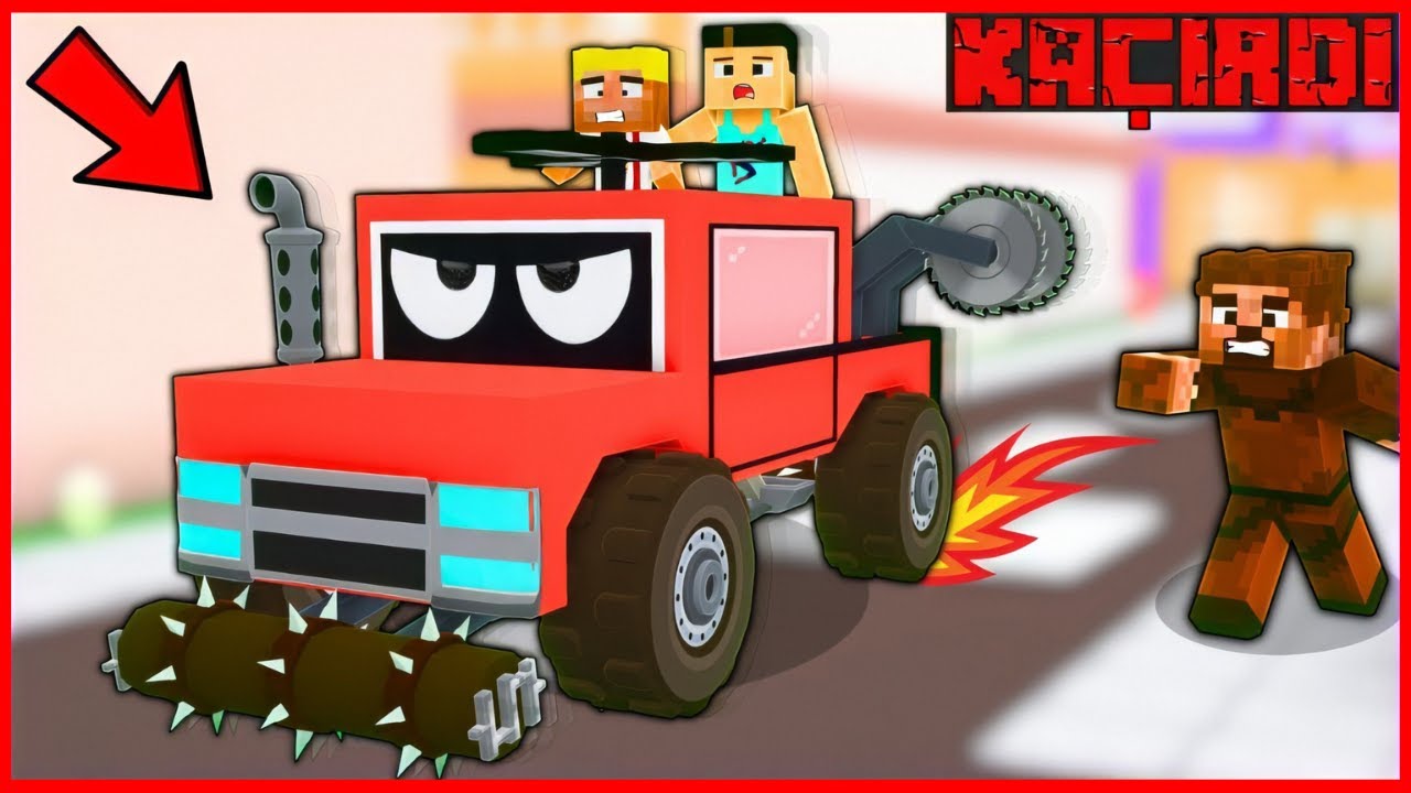 EFEKAN VE ARKADAŞLARI CANAVAR KAMYONU KAÇIRDI 😂 - Minecraft