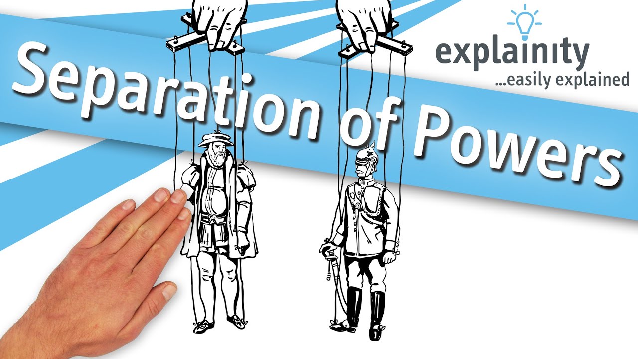 Объяснение разделения властей (видеоролик с объяснением explainity®)