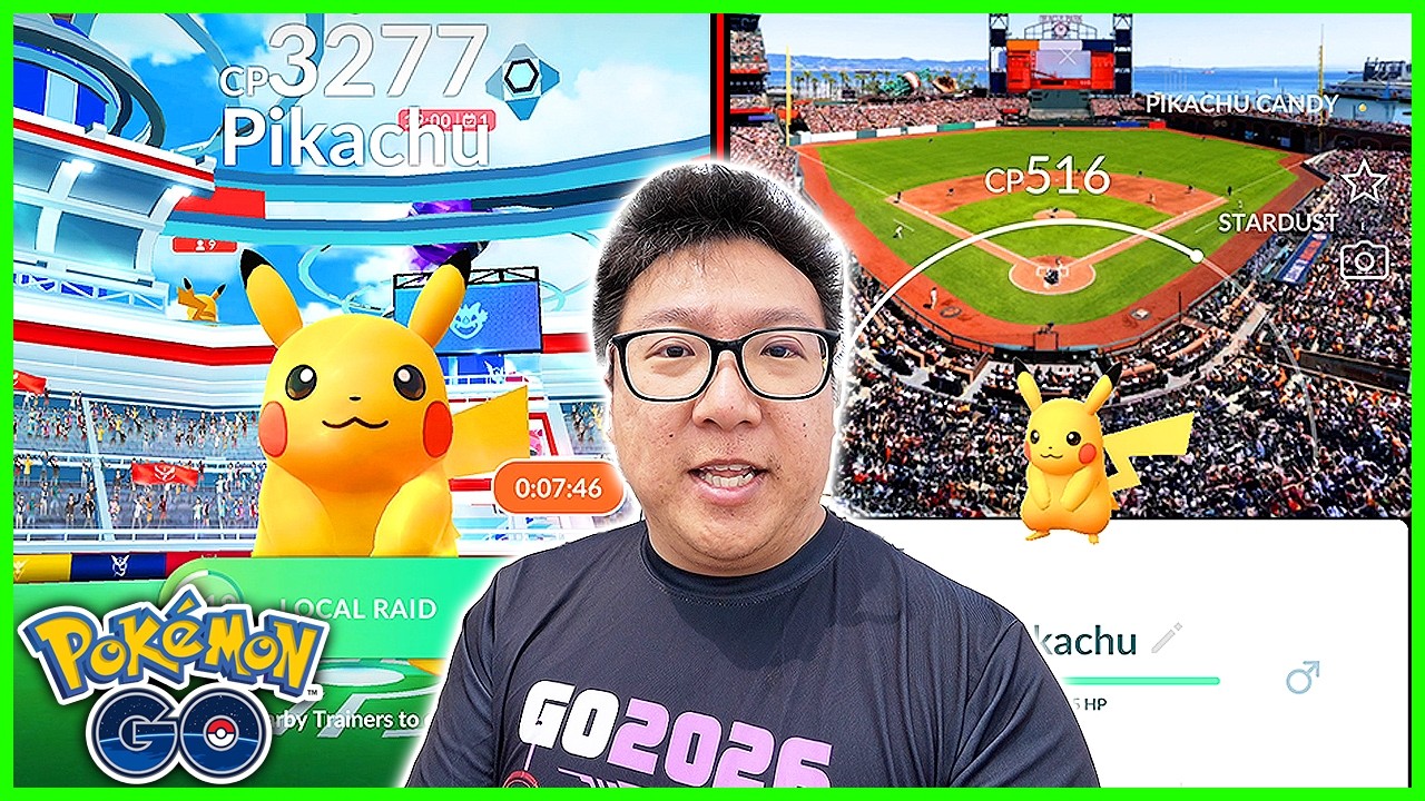 I Played An Exclusive Event Pokemon GO Event at a Baseball Stadium