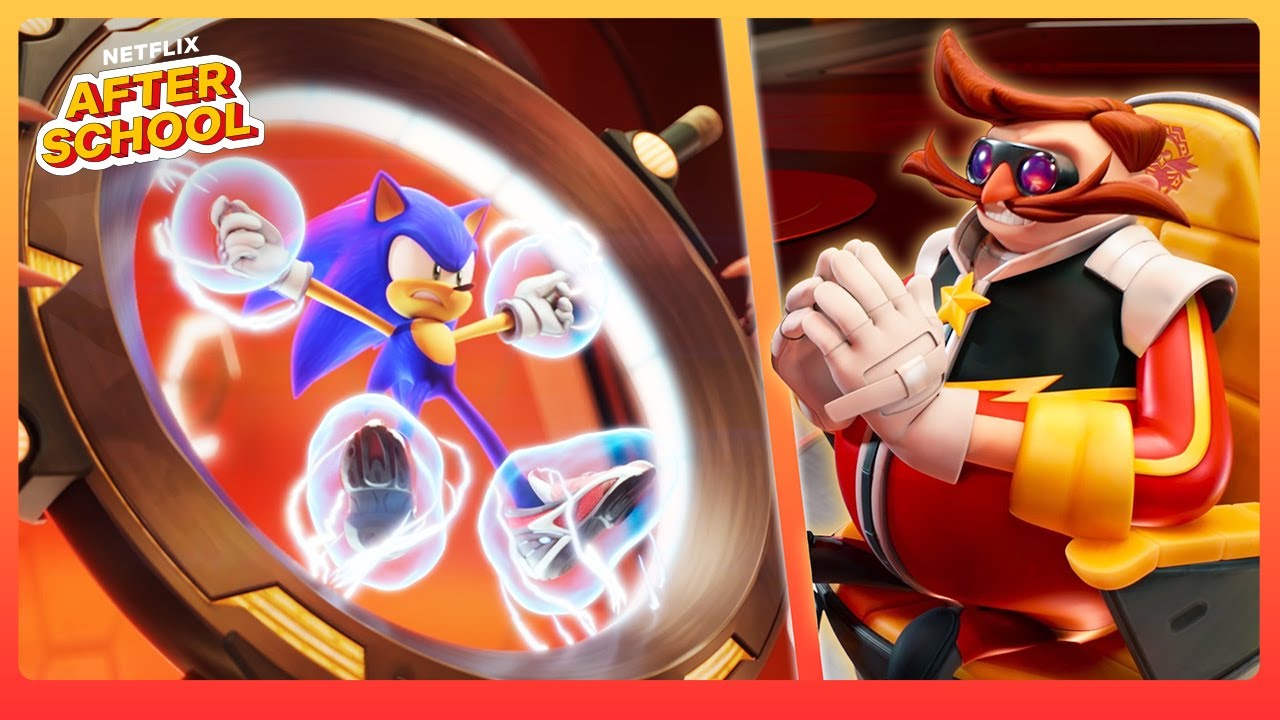 The Chaos Council EXPERIMENTS on Sonic 🧬🌀 Sonic Prime | Netflix Family