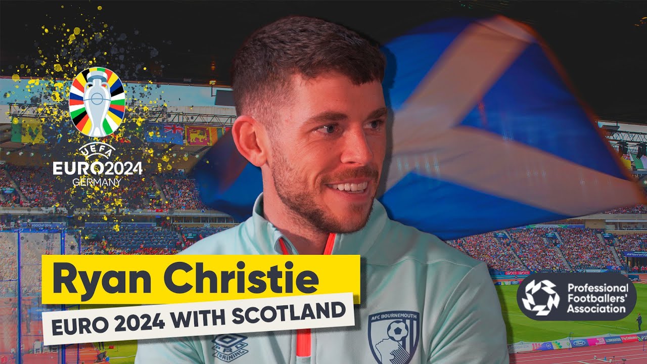 🏴󠁧󠁢󠁳󠁣󠁴󠁿 Ryan Christie talks Euro 2024, rondos with Robbo and Scottish greats. #scotland #euro2024