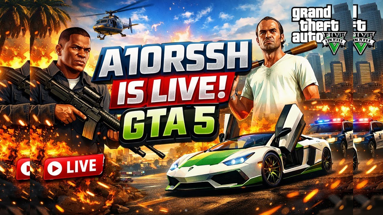 GTA 5 PLAYING |STORY MODE | LIVE GAME |