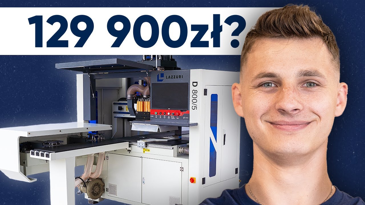Nasza Nowa Wiertarka CNC za jedyne 129 900zł? Co potrafi ta maszyna?