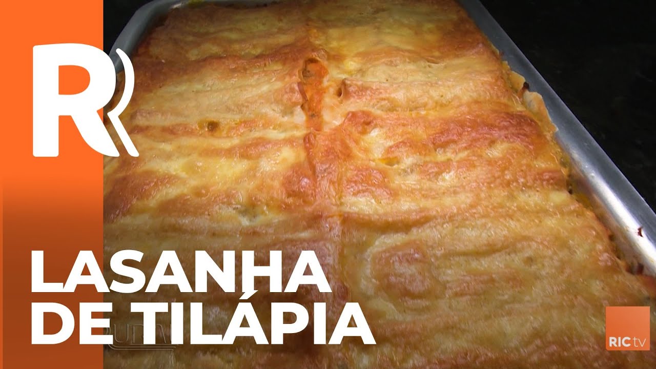 Receita de lasanha de tilápia