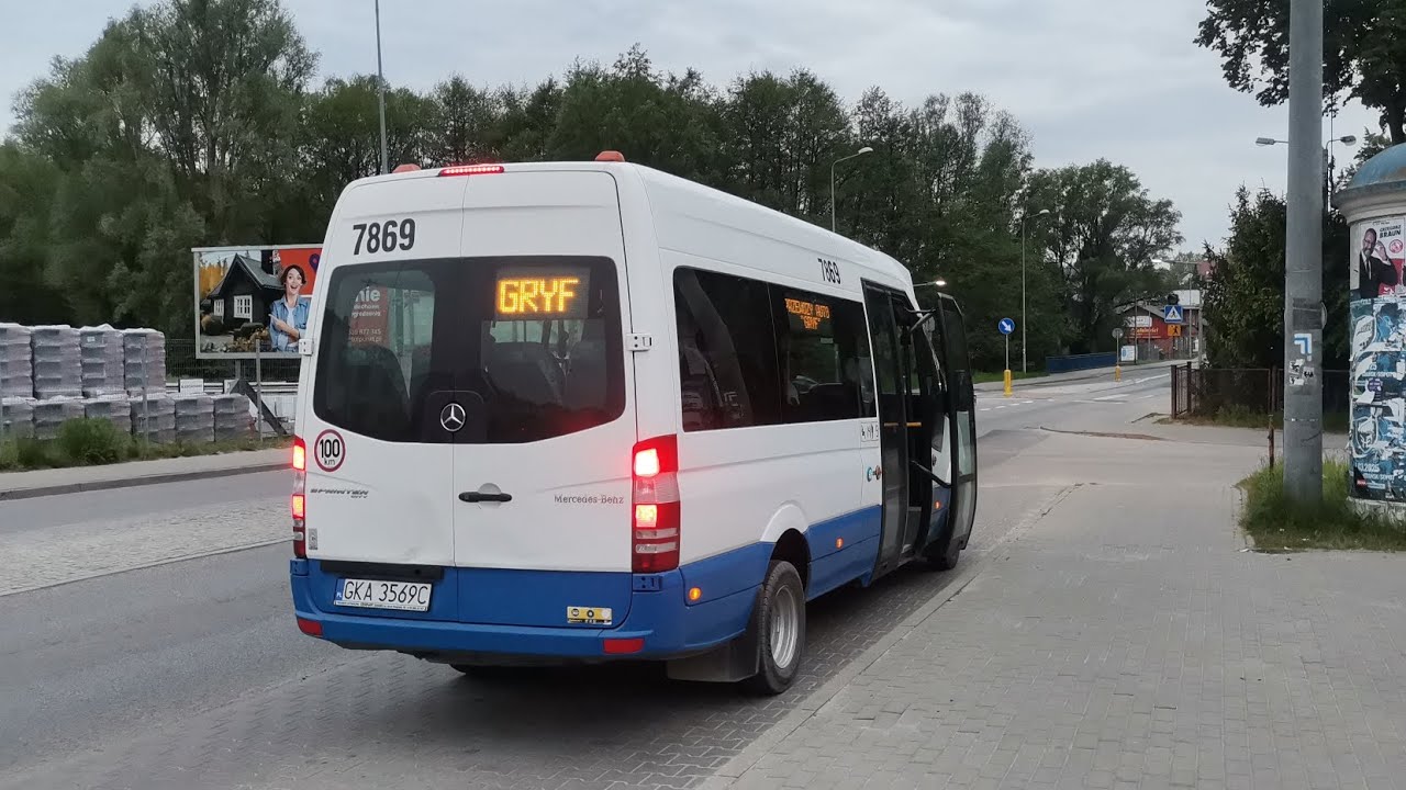 PA Gryf Cała Linia Z14 kierunek Żukowo Urząd Gminy Mercedes-Benz 513 CDI Sprinter City 35 #7869
