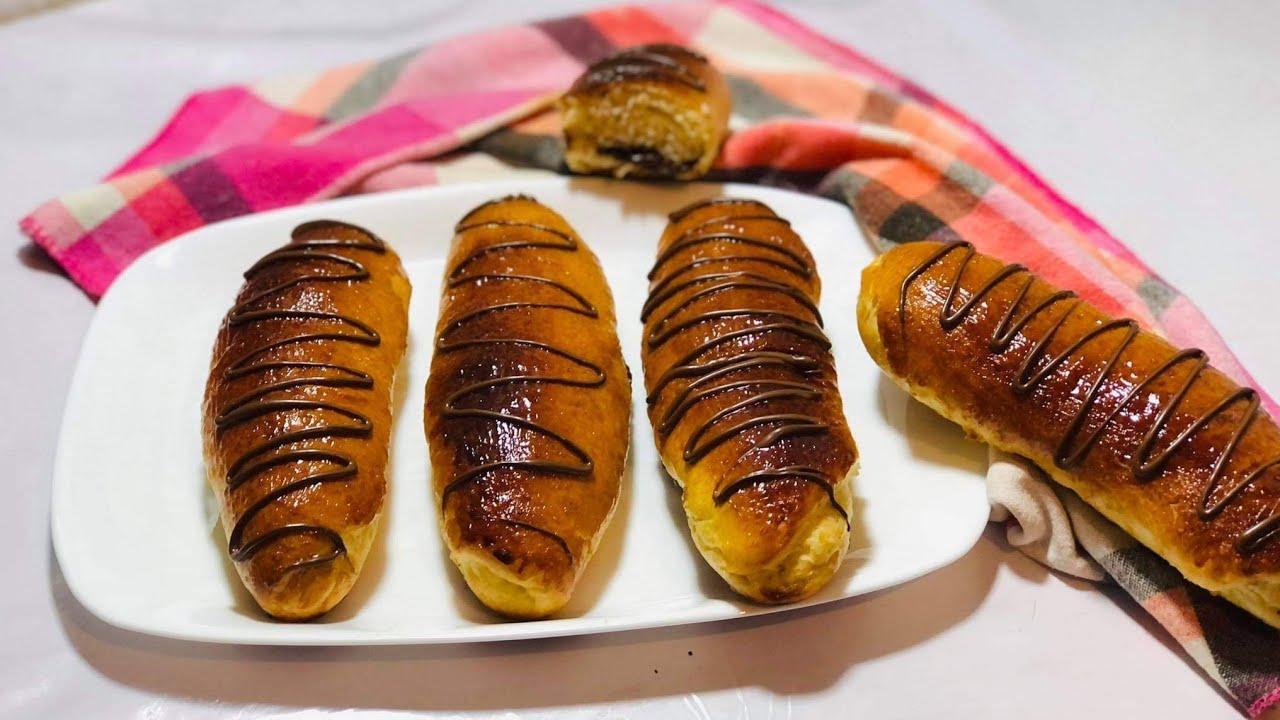 وداعا بريوش البتيسري/بريوش محشي🥖 بشيكولاطة خفيف ريشة احسن من لي يتباع برا