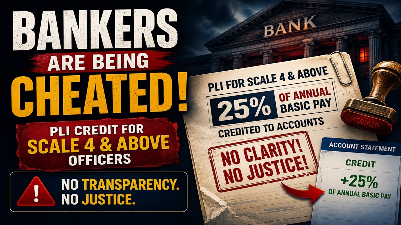 Scale 4 & Above PLI Credit | 25% of Annual Basic Pay? | PLI Latest Update