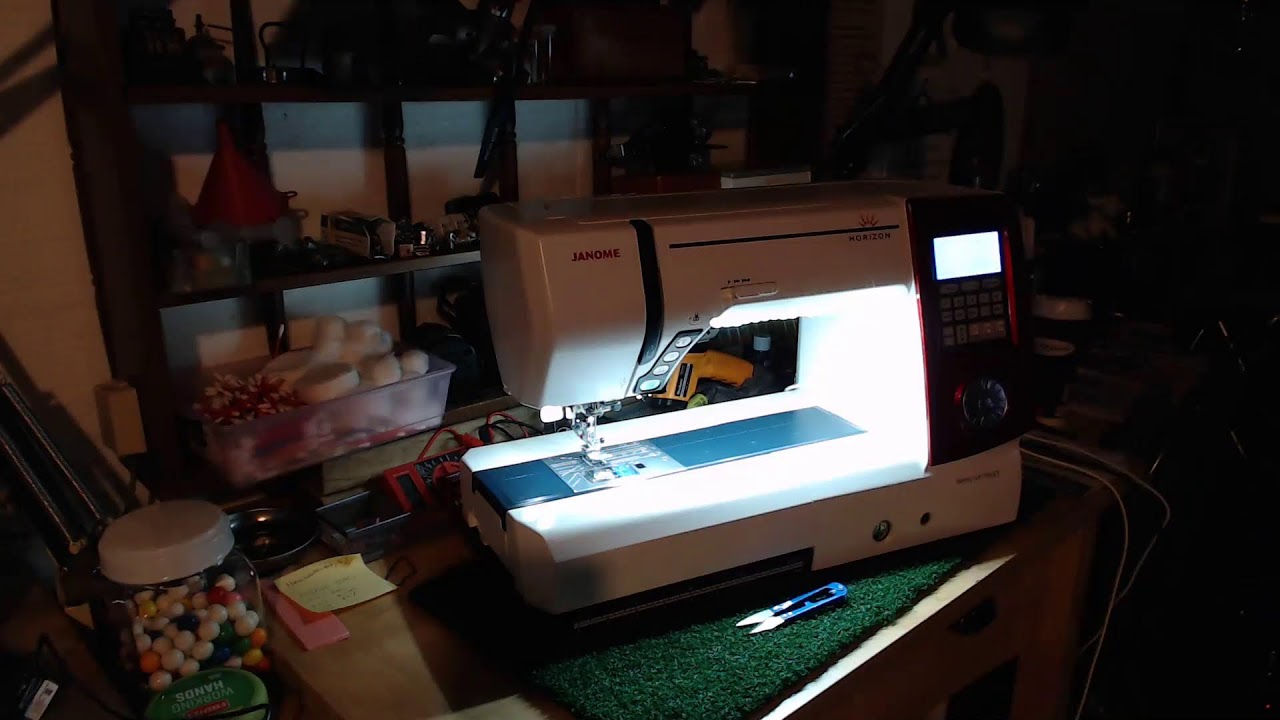 TOP SECRET! A $6,000 Janome Memory Craft 7700 QCP in workshop! All machines deserve Greatness!!