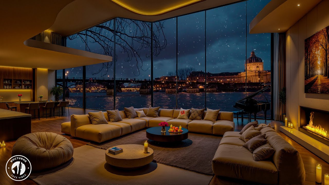 Sweet Jazz Background Music To Calm Your Emotions - Soothing Jazz Tunes In A Cozy Apartment Space