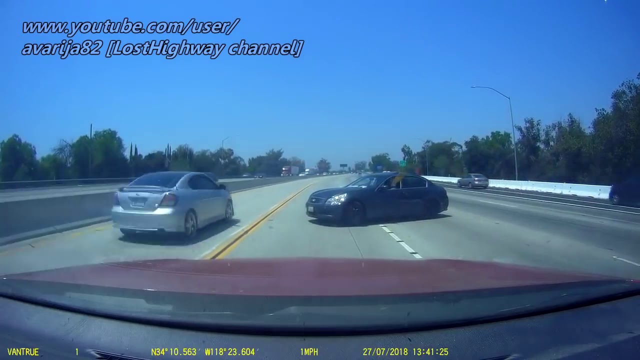 Car rear tire blowout
