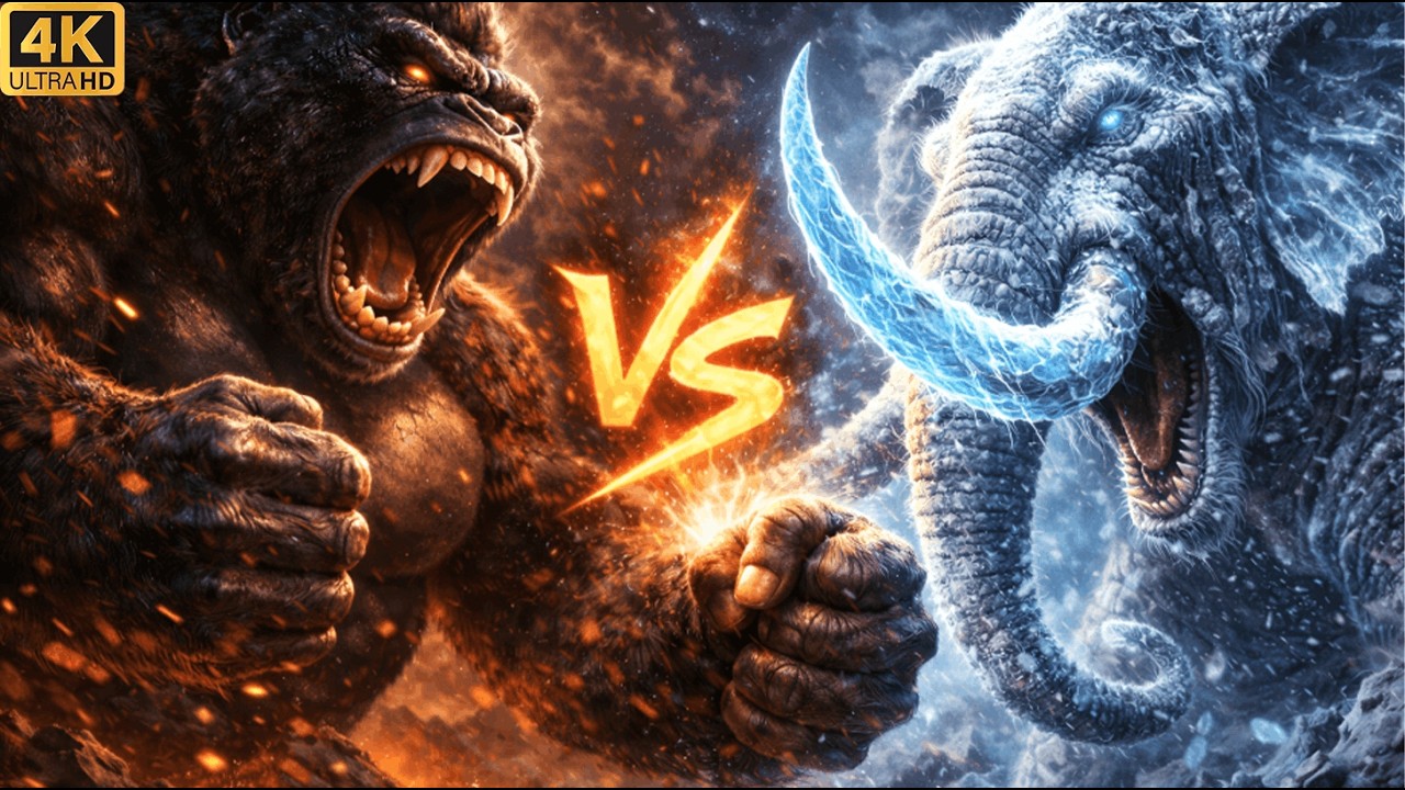 Fire Beast   vs Ice Colossus ❄️ | Crown of Champions Showdown
