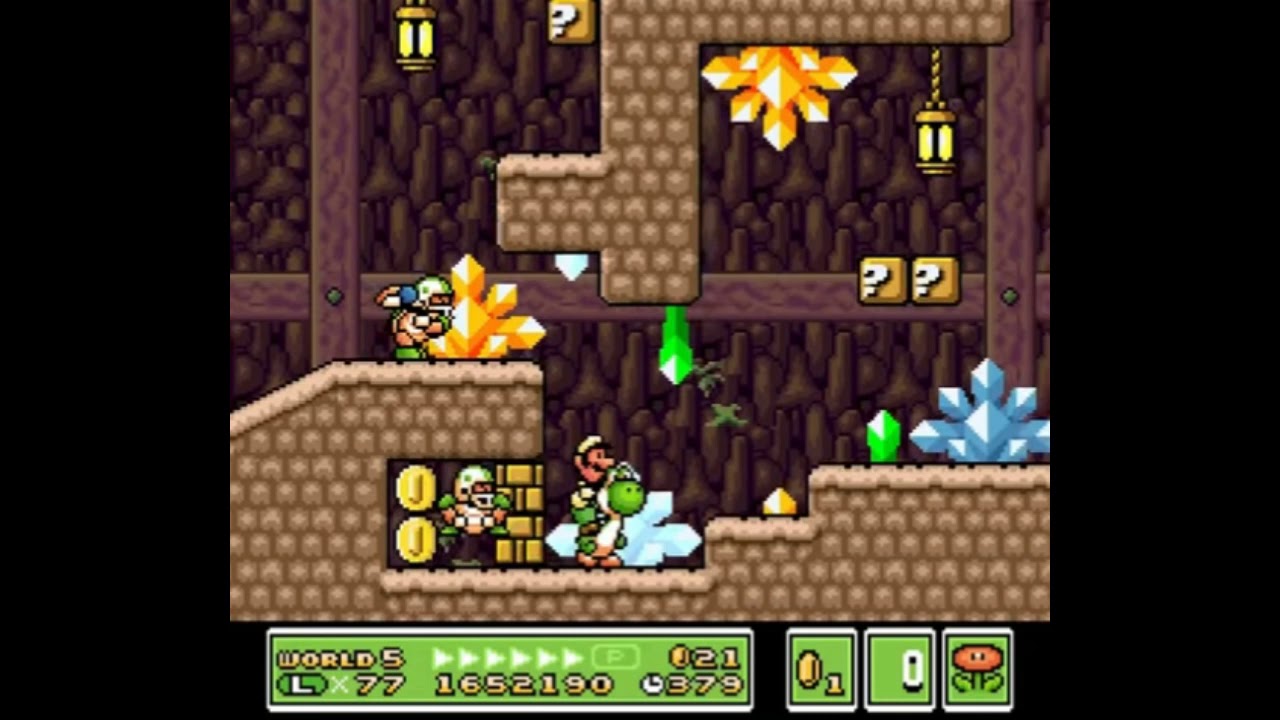 SMW Custom Music - Super Mario World 2: Yoshi's Island - Underground (By LadiesMan217, musicalman)