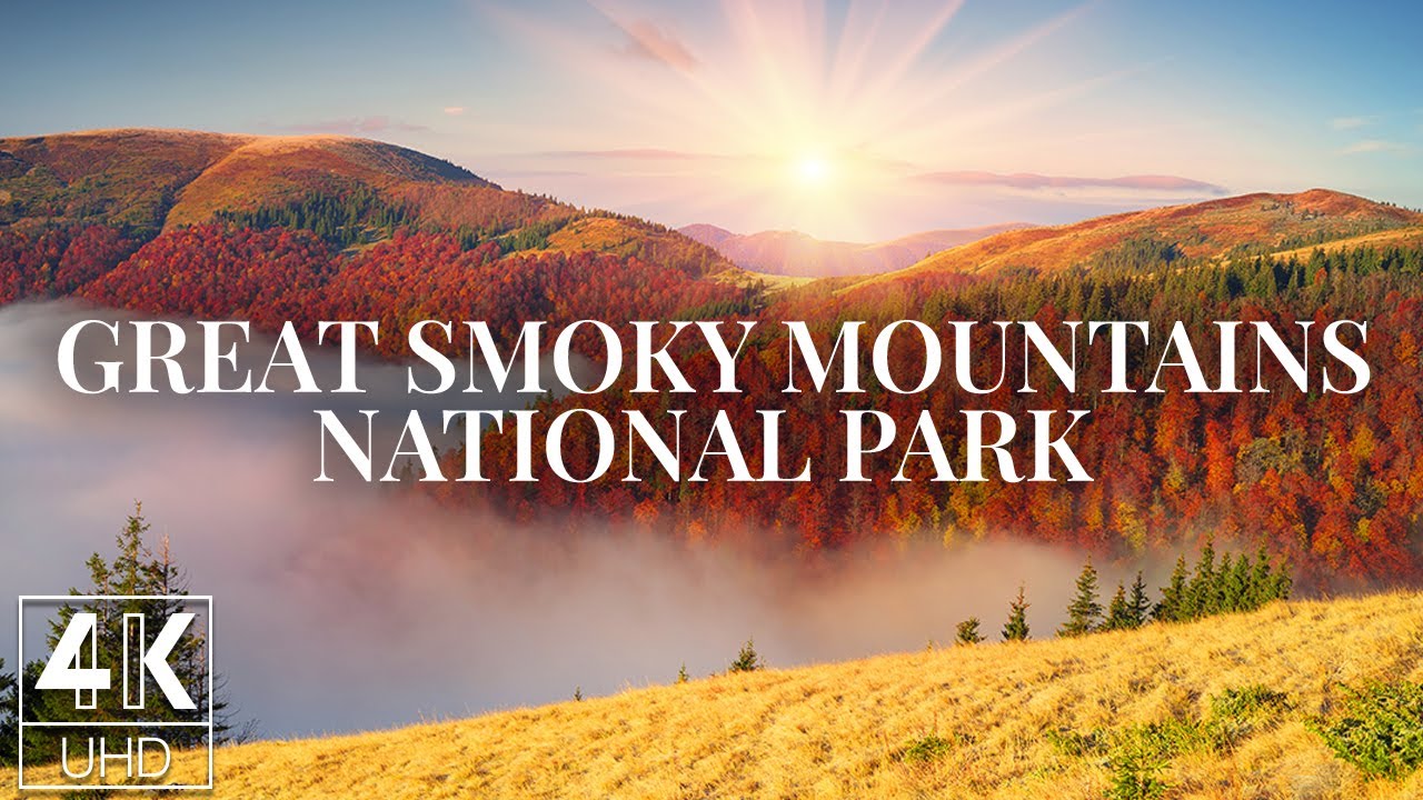 4K HDR TV Wallpapers Slideshow - All-Season Beauty of Great Smoky Mountains National Park (3 HOUR)