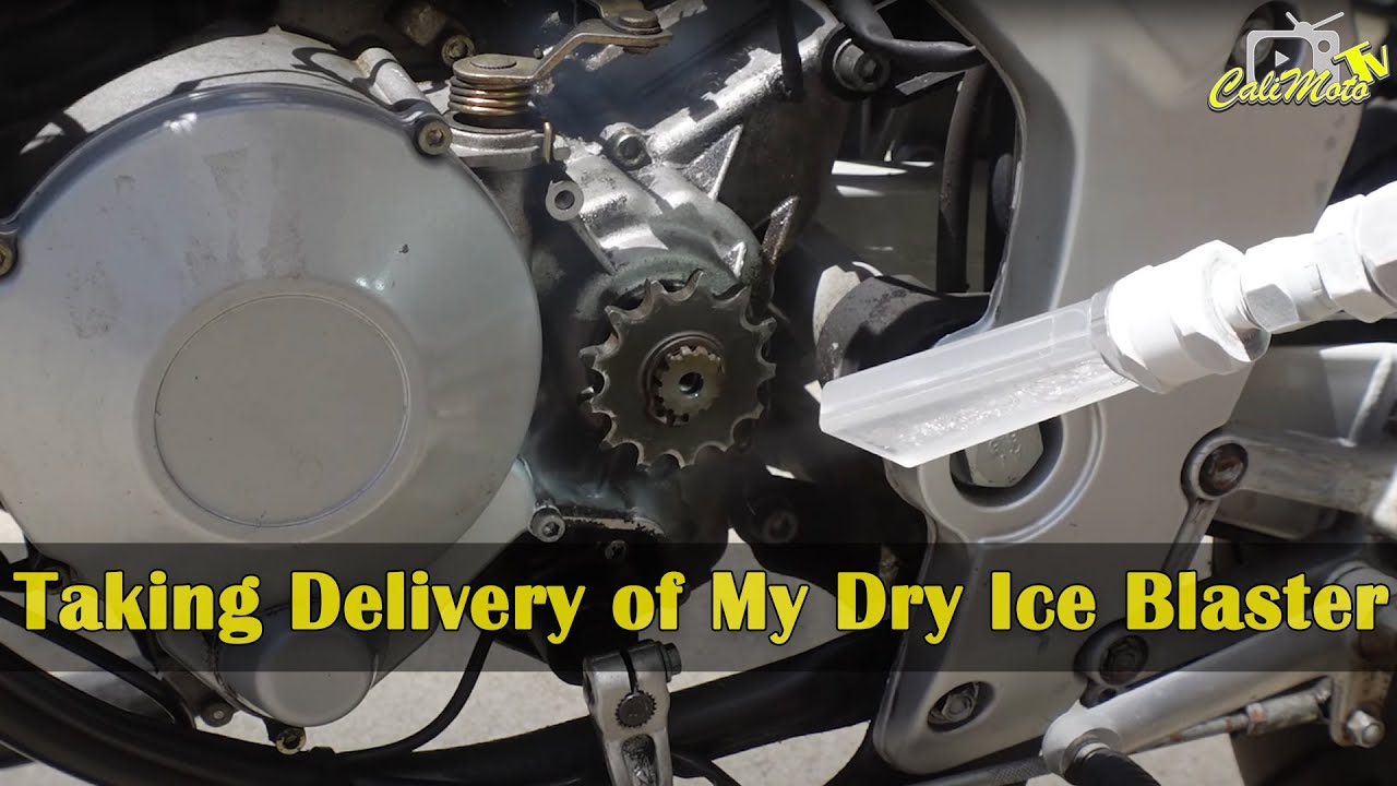 Taking Delivery of our Cold Jet Dry Ice Blasting Equipment