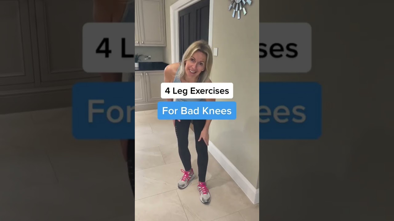 4 Exercises If You Have Bad Knees