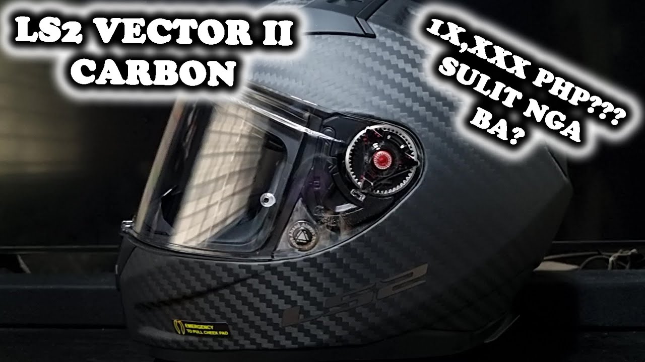 LS2 VECTOR 2 CARBON UNBOXING REVIEW | SULIT NA HELMET CARBON | DUAL VISOR HELMET