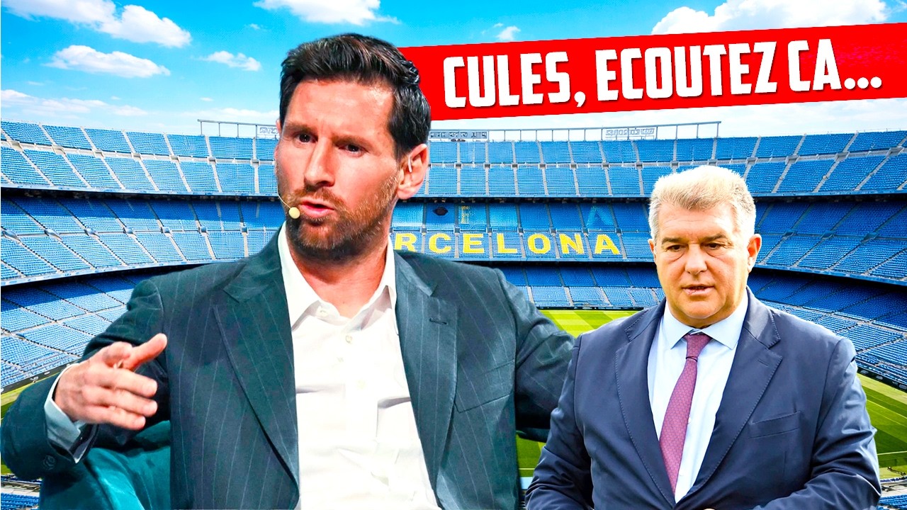 MESSI détient le “BOUTON NUCLÉAIRE” contre Laporta qui pourrait décider l’élection du Barça