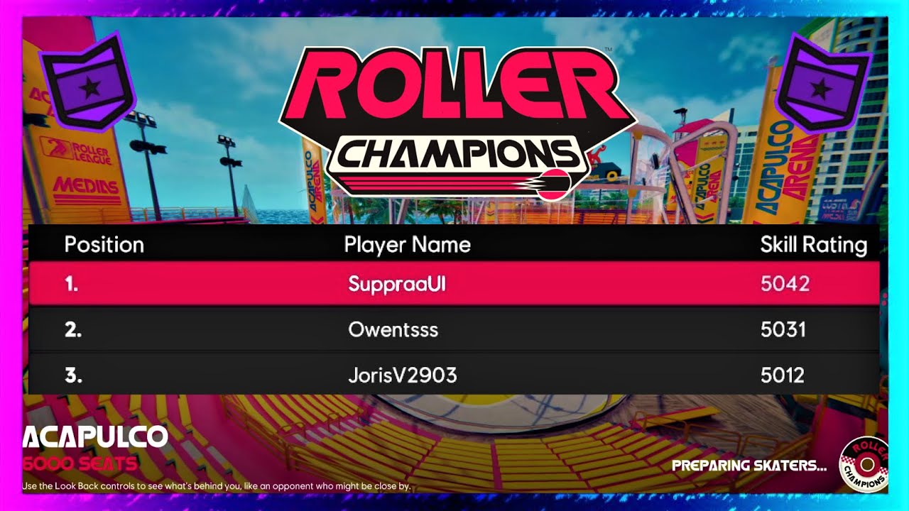 Top 1 Gameplay - Roller Champions 3v3 Ranked