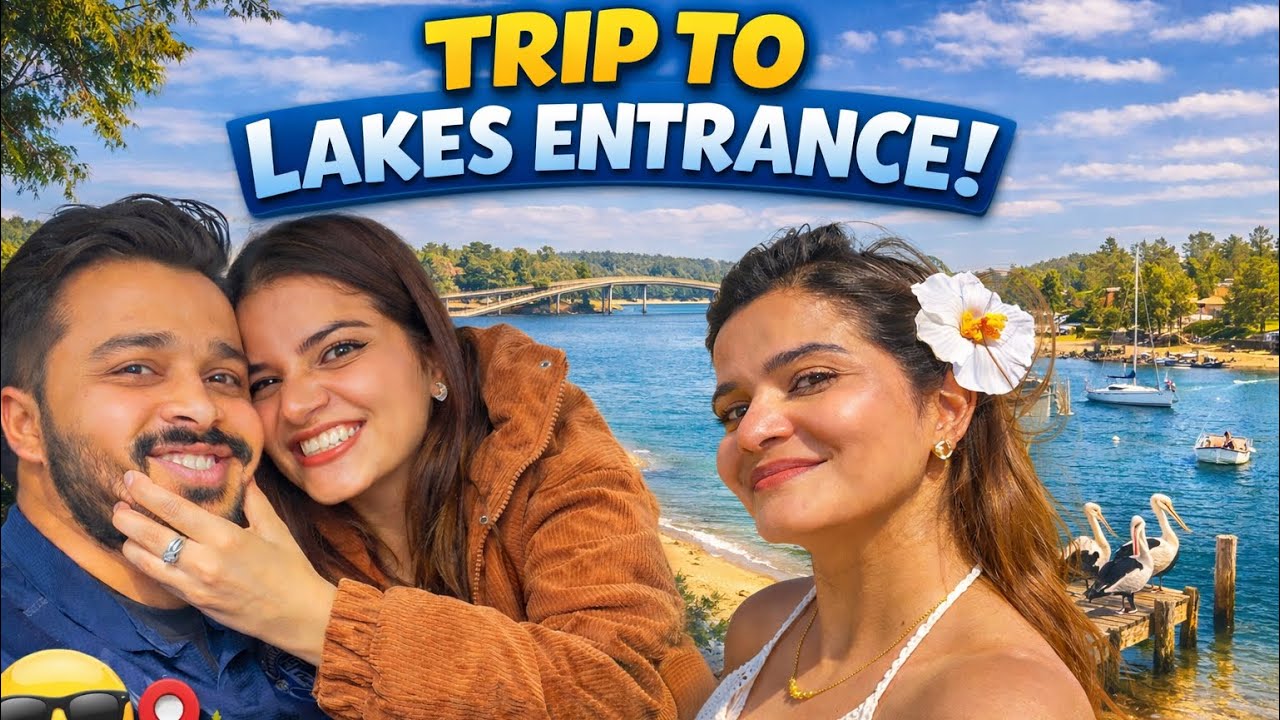 Trip to lakes entrance #vlog #sushmavlog #liveyourlife 