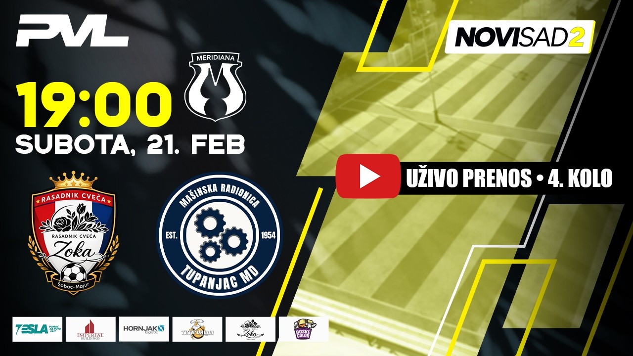 RASADNIK CVECA ZOKA - TUPANJAC MD | PVL NOVI SAD 2 | S6:K4