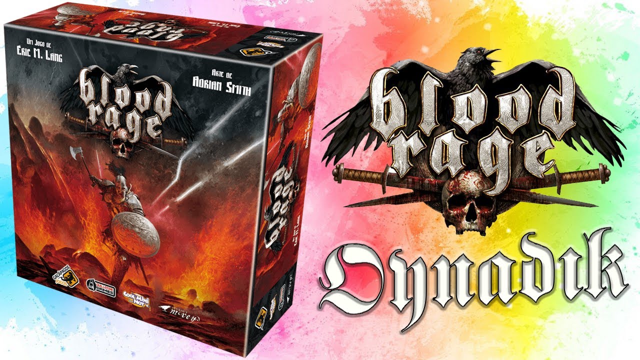 Blood Rage - Oyun Anlatımı ve Oynanış - Kutu Oyunu Falan
