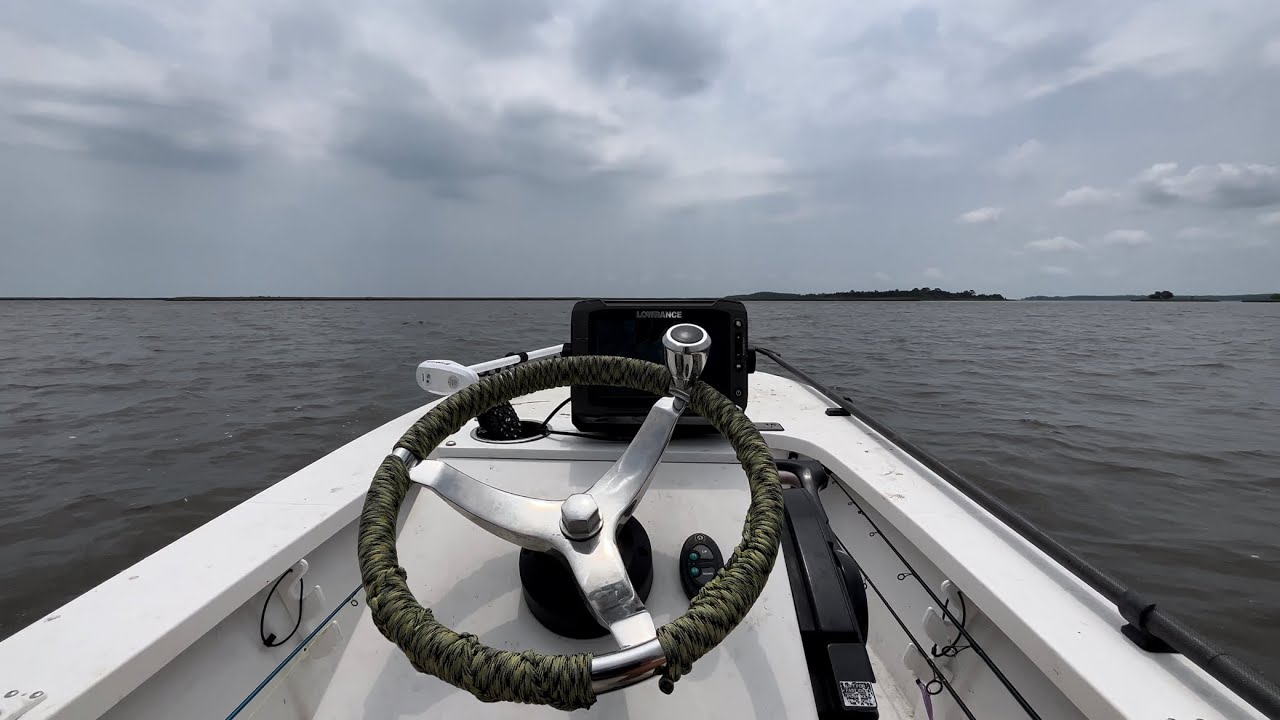 Testing Out My New Poling Skiff