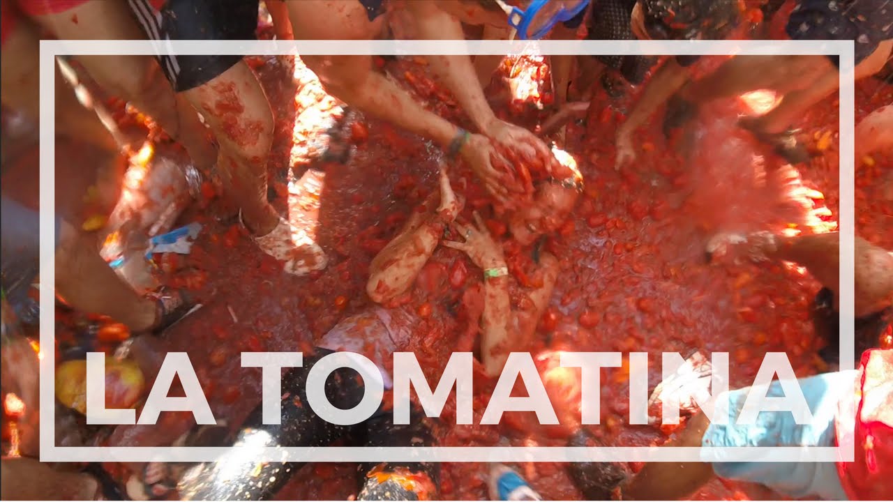 WORLD'S LARGEST TOMATO FIGHT | La Tomatina 2016
