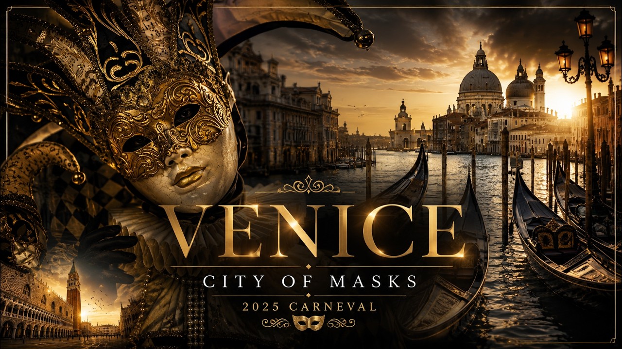 Benátky / Venice 2025 Carneval //4K - Filip Malý