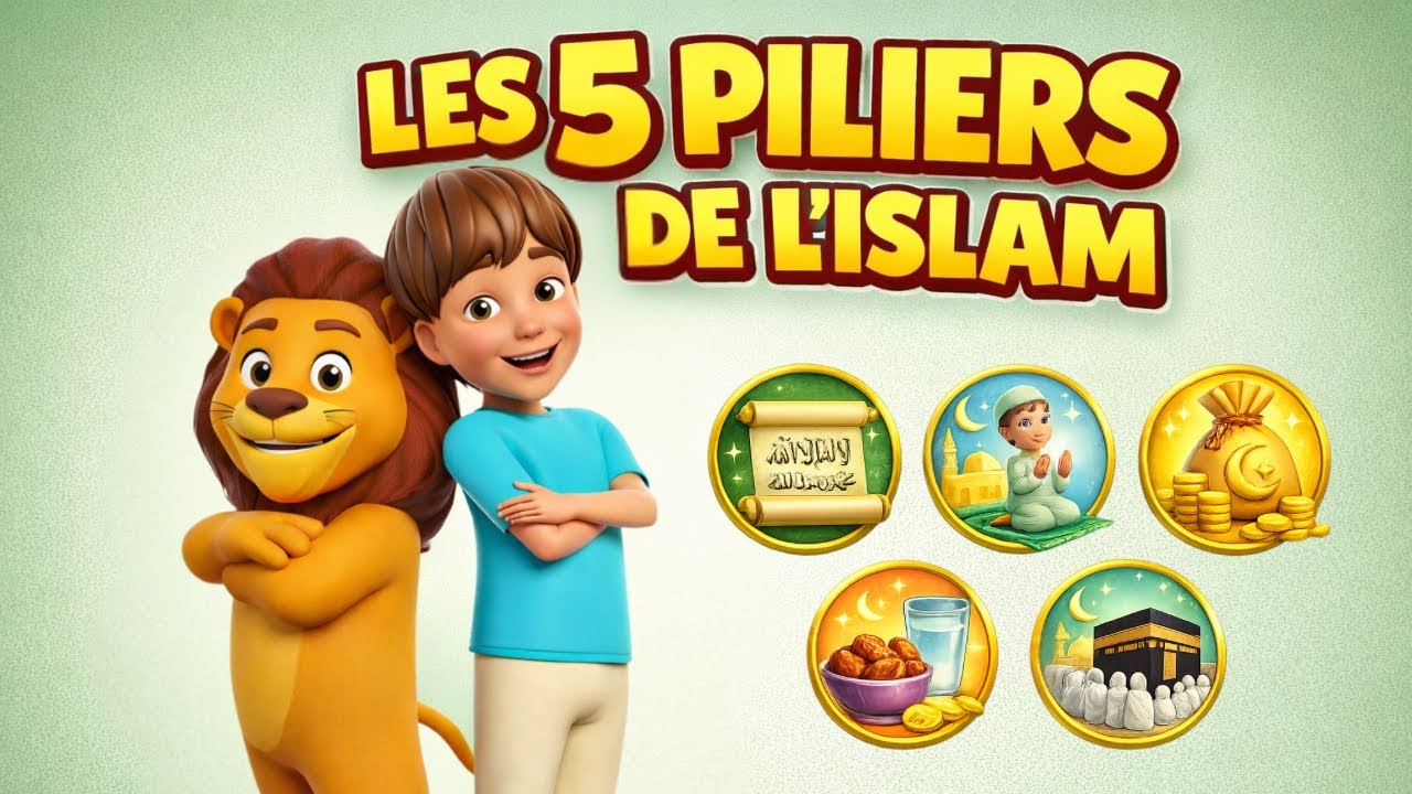 Les 5 Piliers de l’Islam — En chanson pour les enfants musulmans 🎶 