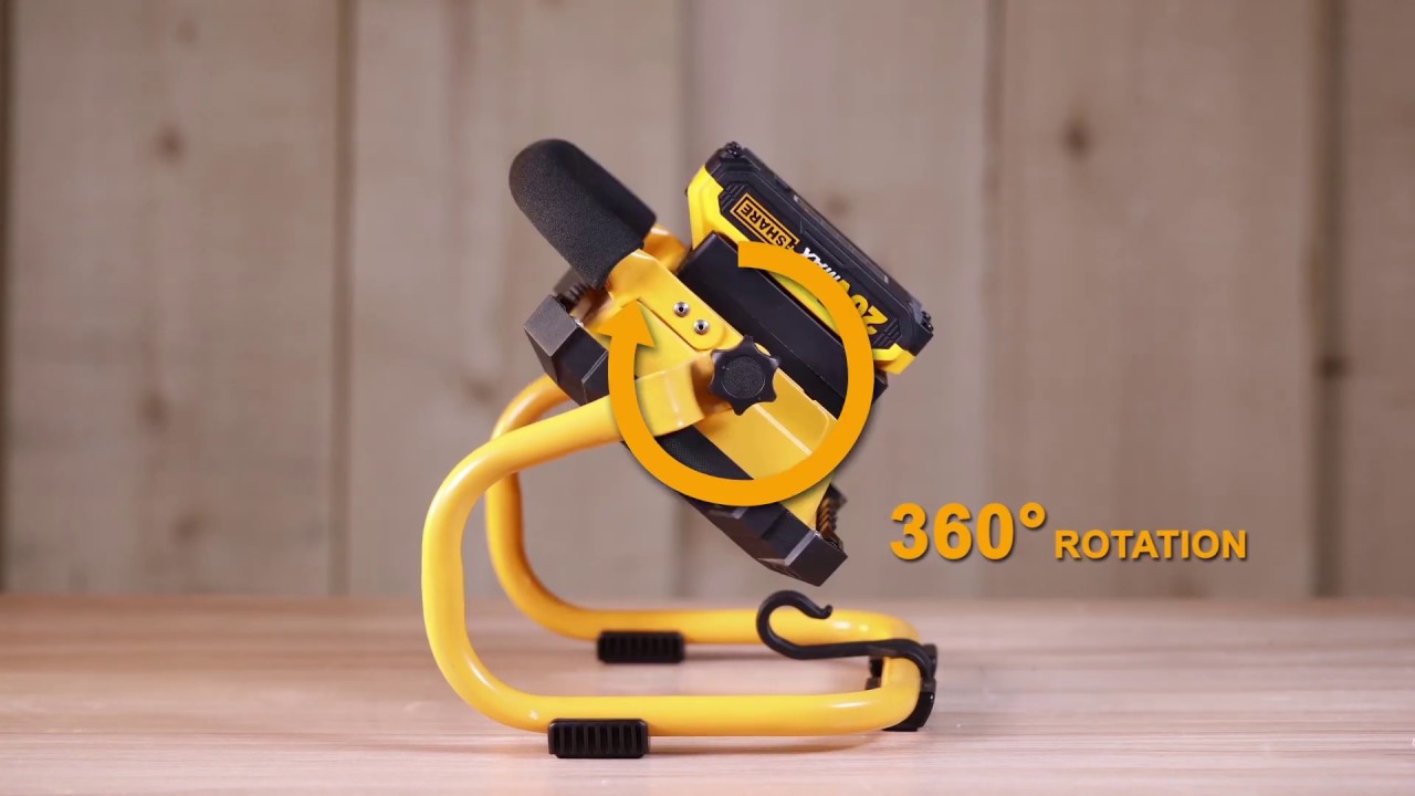 FOCO FAROL PORTATIL LED A BATERIA DE LITIO ION 20 VOLT INGCO CWLI2002  LINEA MULTI HERRAMIENTAS P20S