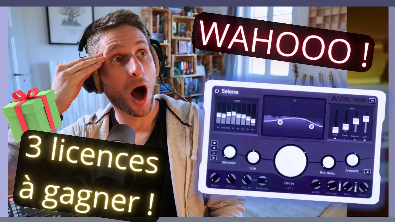 SELENE REVERB de  AUBURN SOUND ( + 3 licences à gagner ! )