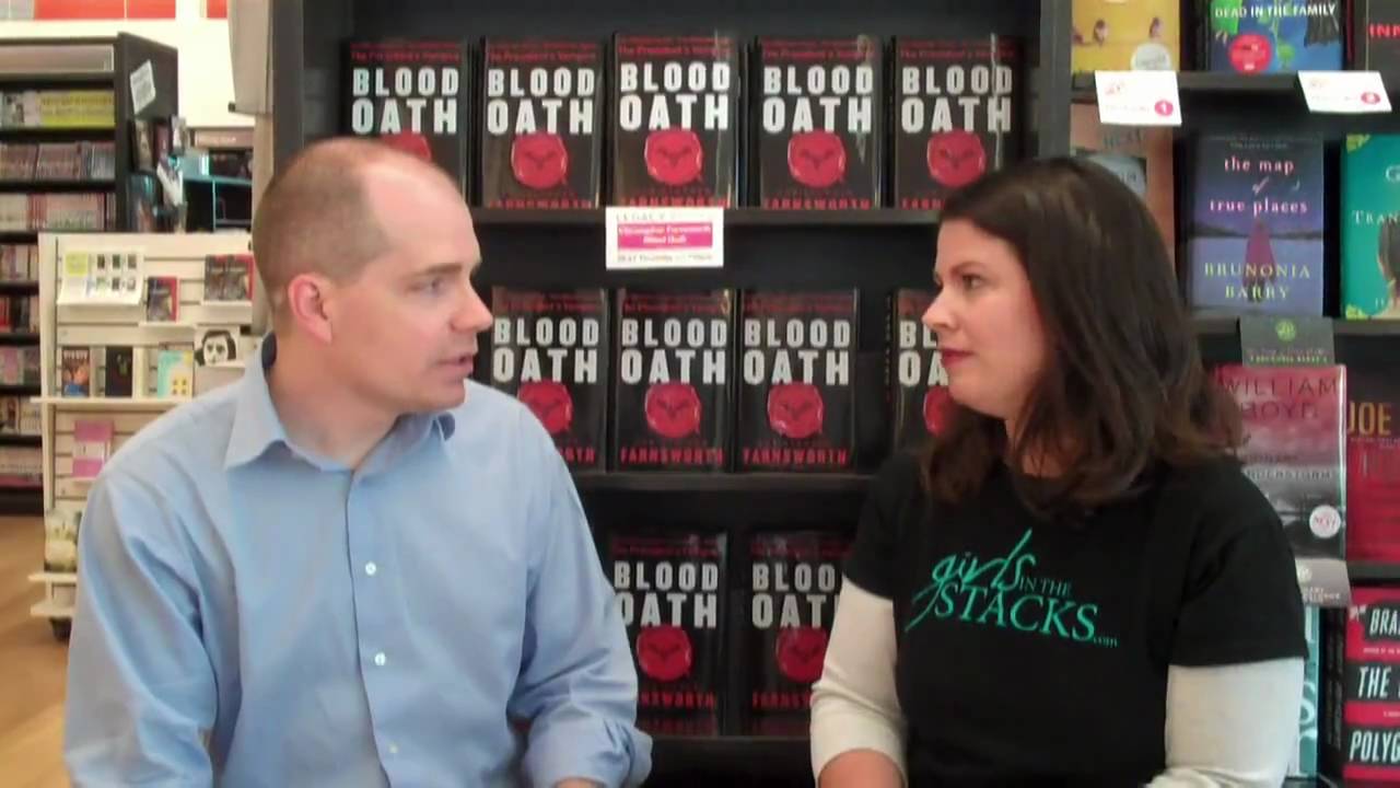 interview with Christopher Farnsworth, author of Blood Oath