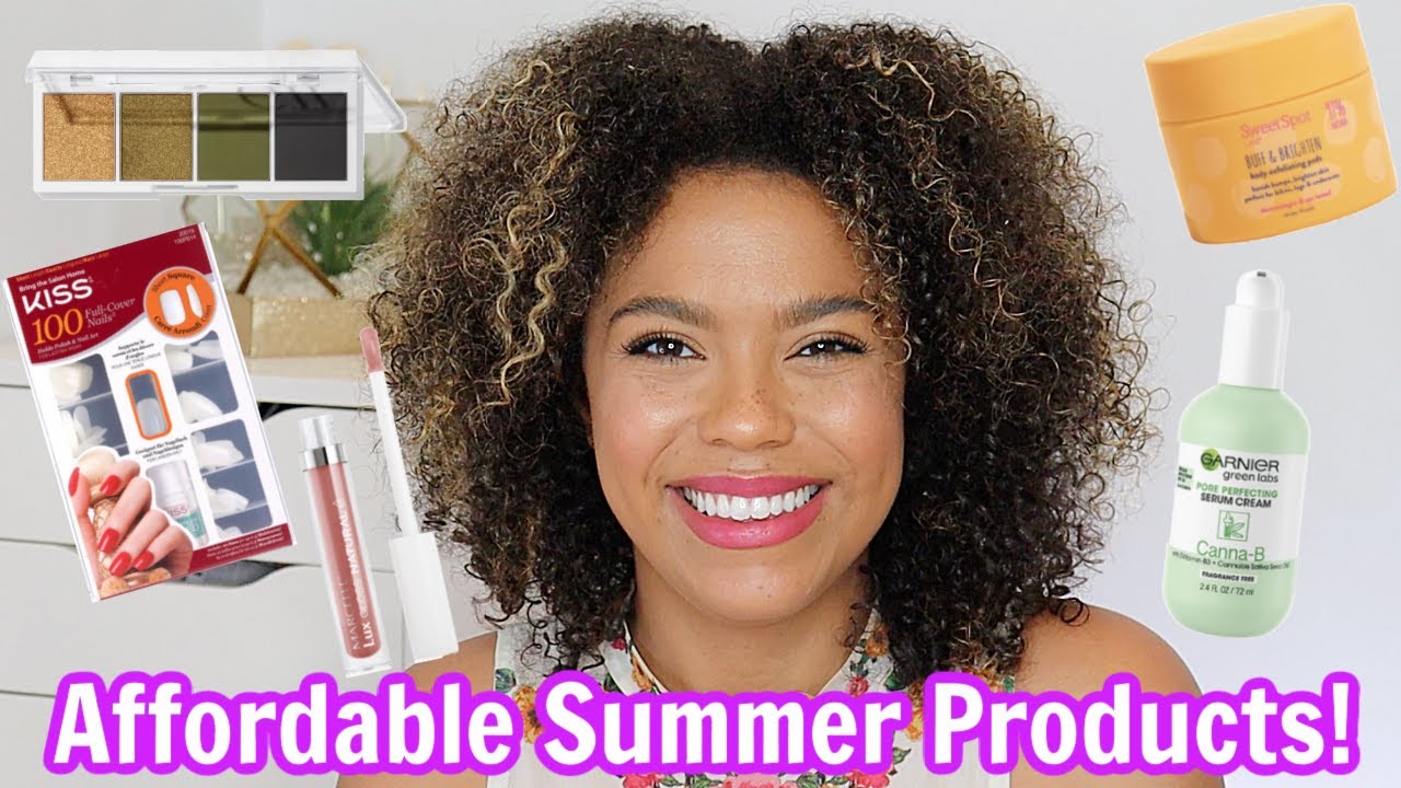 BEST Affordable Products for Summer 2021! Beauty, Skin, More!
