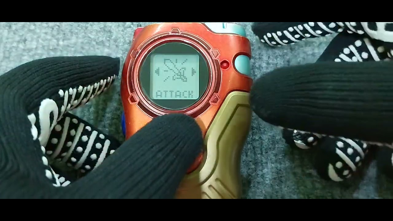 🔥 Battle Dinohyumon Boss ( Digimon Frontier the Movie ) 👾🎮 Digivice D-Tector Ver.4 Asia 2002