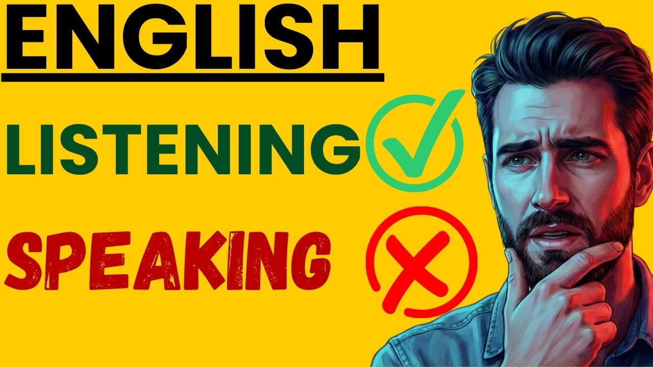 Why You Understand English But Can't Speak (And How to Fix It)