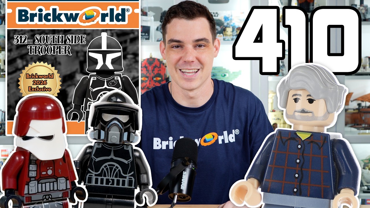 МИНИФИГУРКА ДЖОРДЖА ЛУКАСА LEGO 2027 ГОДА! UCS AT-TE? LEGO Star Wars С ПОКУПКАМИ С BrickWorld! | ...