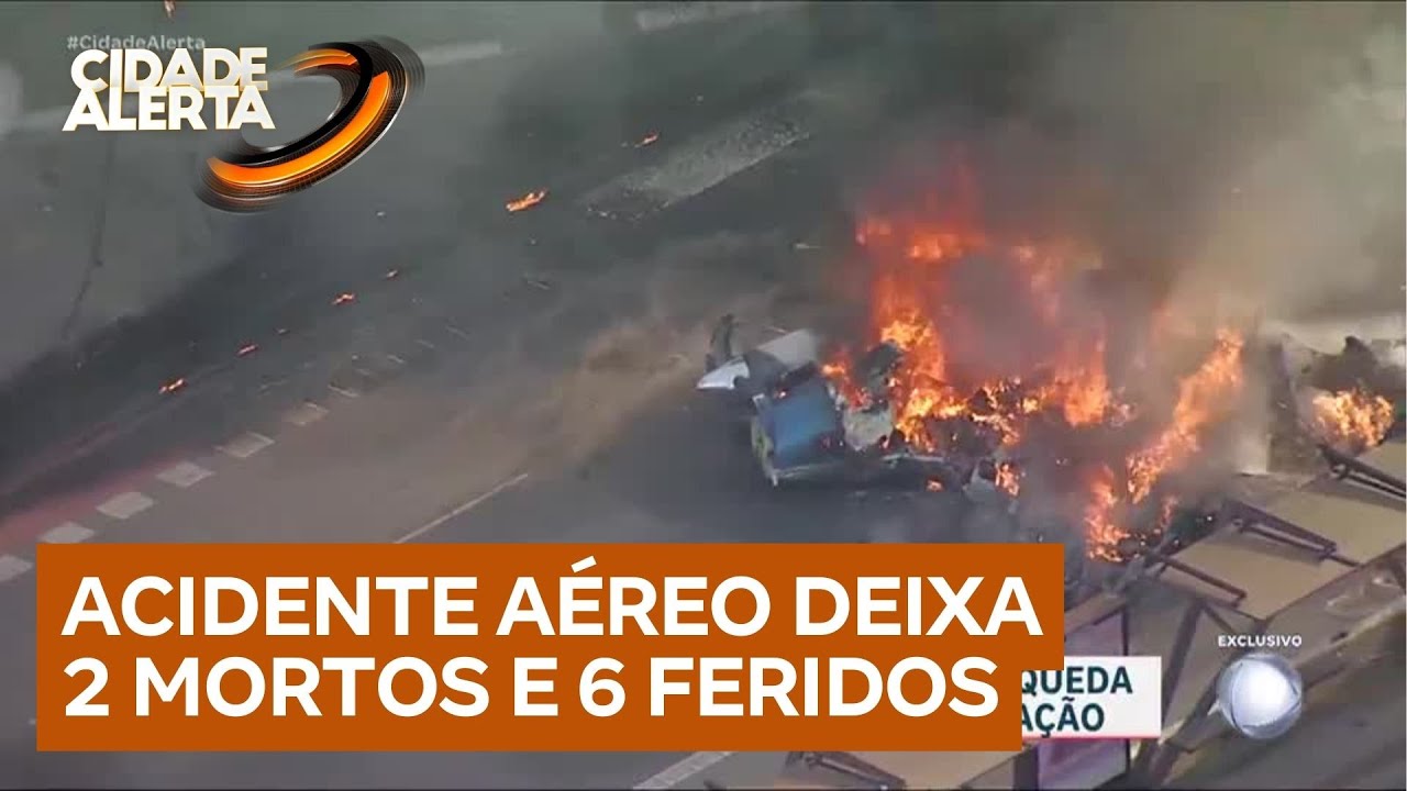 Acidente Aéreo em SP: Gottino mostra resgate das vítimas, os destroços e o trabalho de investigação