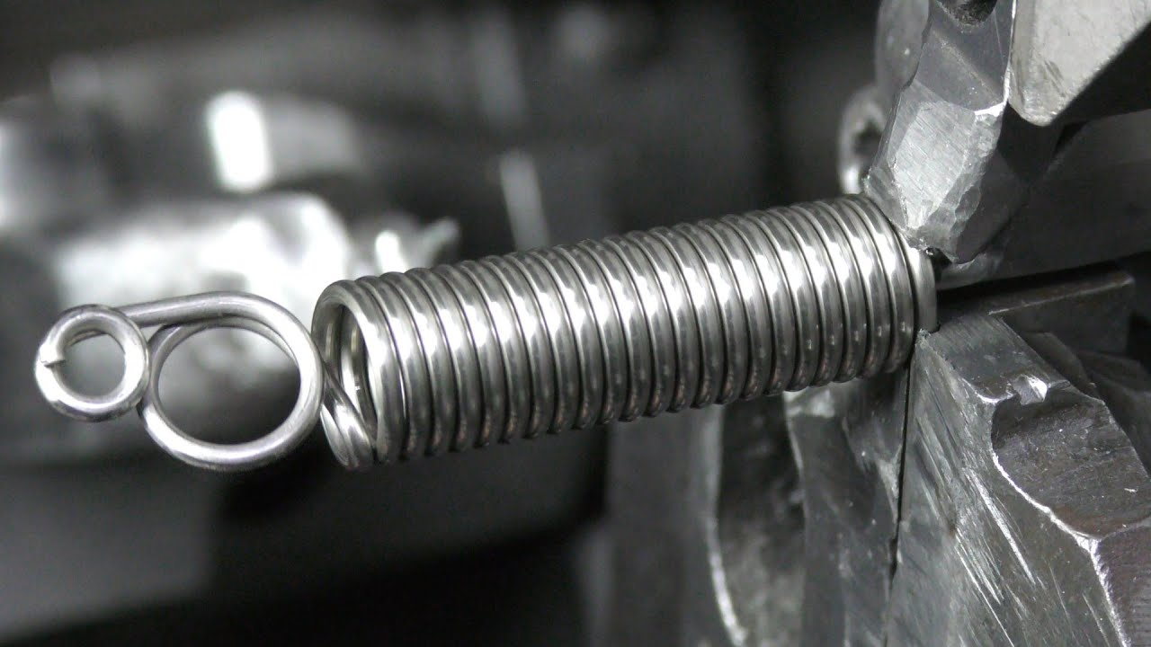 【3フック引張りバネ】