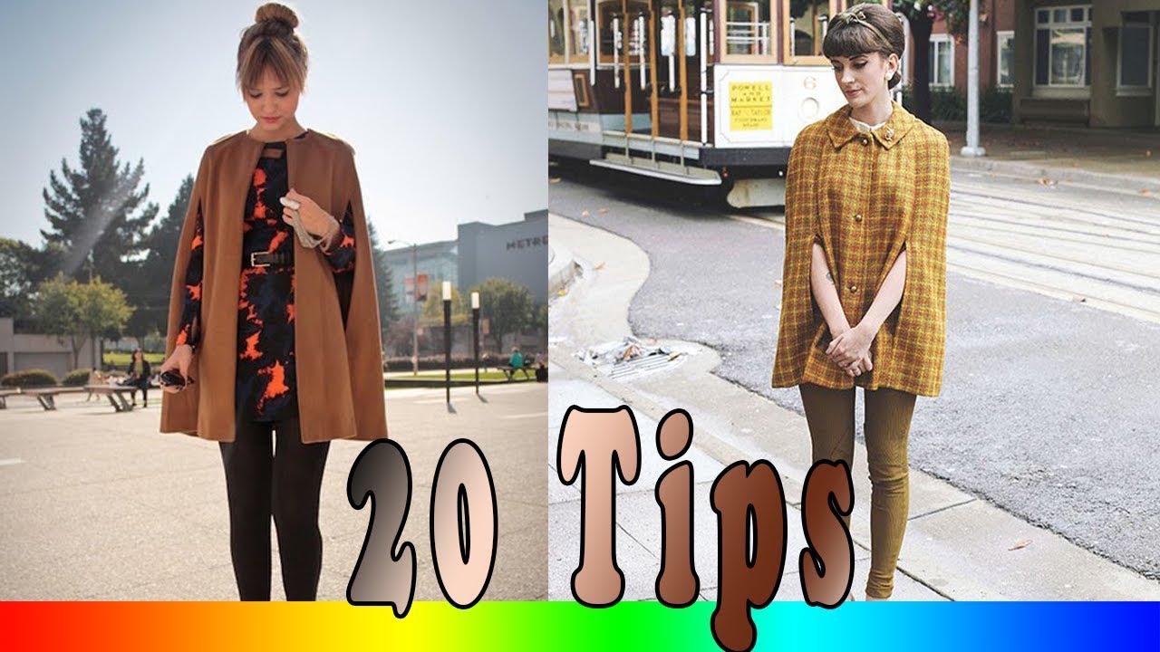 20 Style Tips On How To Wear A Cape This Fall